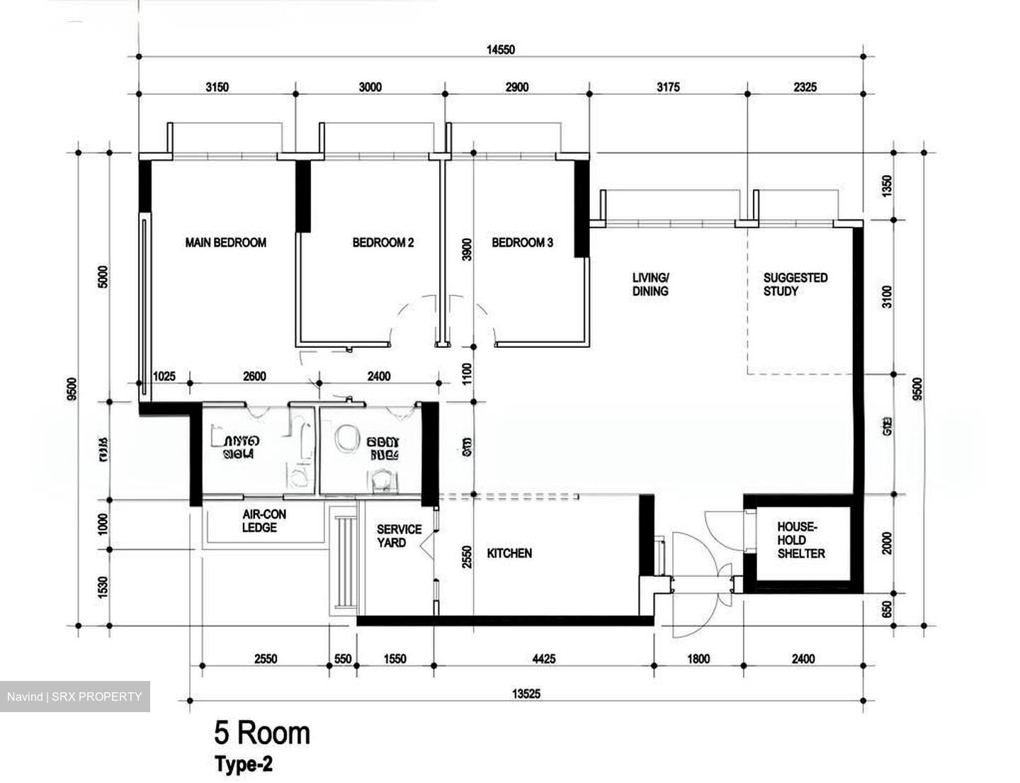 Blk 109B Alkaff Oasis (Toa Payoh), HDB 5 Rooms #601035591